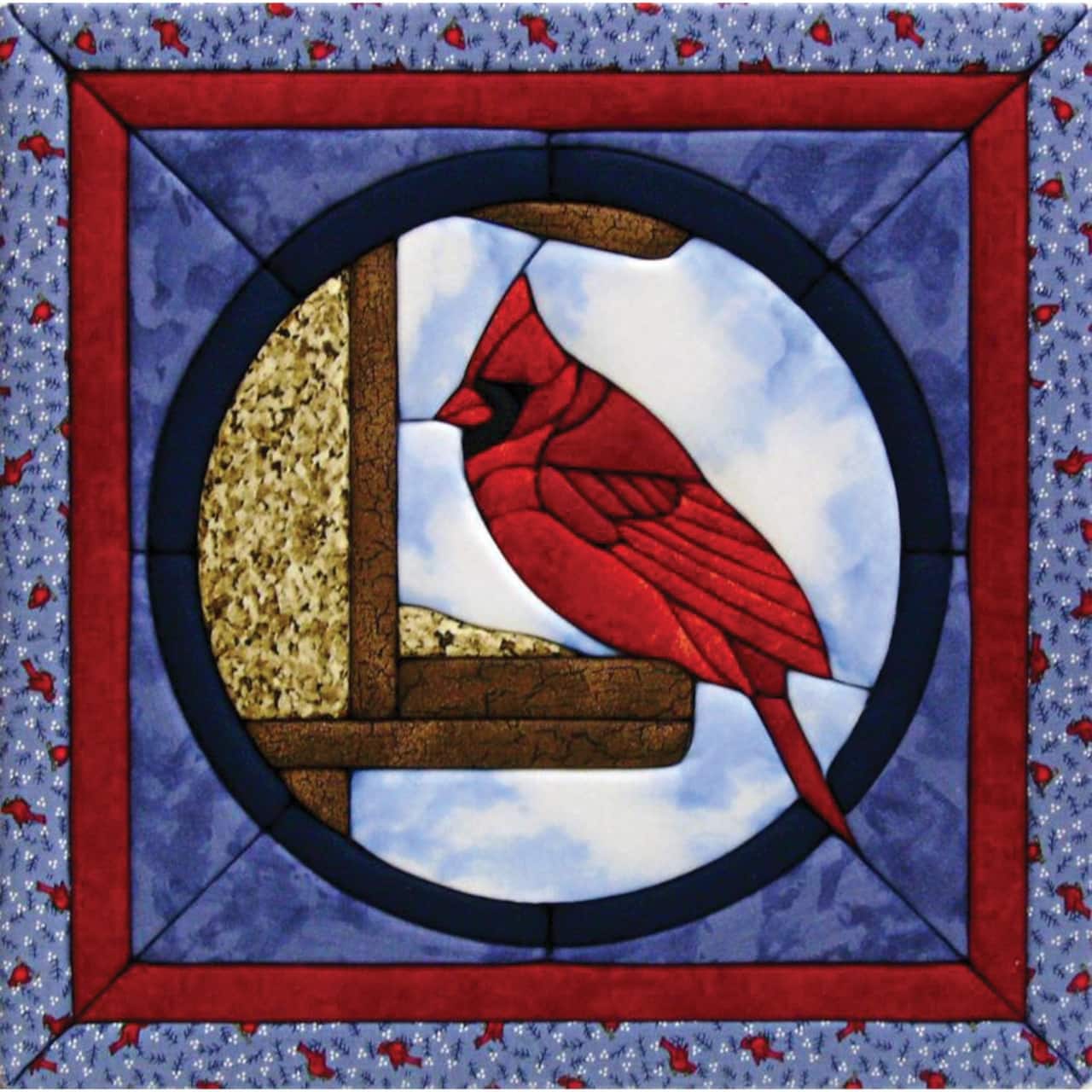 Quilt Magic® Cardinal No Sew Wall Hanging Kit